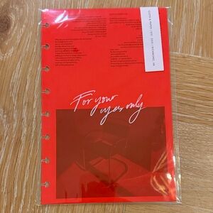 Cloth & Paper For Your Eyes Only Dashboard | Half Letter